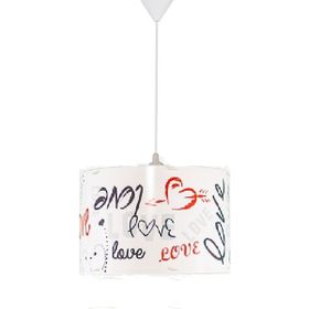 Şenay Aydınlatma Sarkıt Beyaz Love Silindir PVC Avize