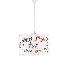 Şenay Aydınlatma Sarkıt Beyaz Love Silindir PVC Avize