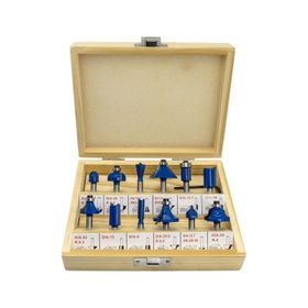 Senbang 8 mm Sap 12 Parça Ahşap Freze Uç Seti