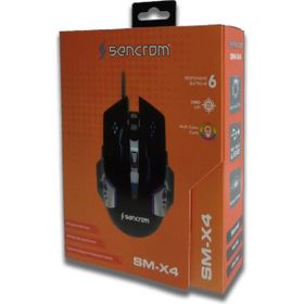 Sencrom SM-X4 Siyah Oyuncu Mouse