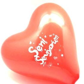 Seni Seviyorum Yazılı 10'lu Kalp Balon