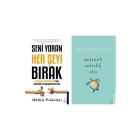 Seni Yoran Her Şeyi Bırak Müthiş Psikoloji + Yaşamak Sakinlik Ister Özgür Bacaksız 2 Kitap - Destek Yayınları