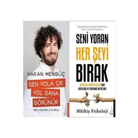 Seni Yoran Her Şeyi Bırak + Sen Yola Çık Yol Sana Görünür / 2 Kitap Set - Destek Yayınları