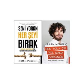 Seni Yoran Her Şeyi Bırak + Sen Yola Çık Yol Sana Görünür / 2 Kitap Set - Destek Yayınları