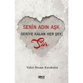 Senin Adın Aşk Geriye Kalan Her Şey Şiir Vahit Nizam Karabulut