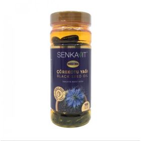 Senkavit Çörekotu Yağı 1000 mg 100 Kapsül