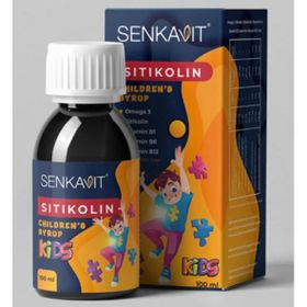 Senkavit Kids Sitikolin Omega 3 Vitamin B 100 ml Şurup