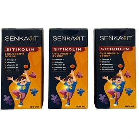 Senkavit Kids Sitikolin Omega 3 Vitamin B 100 ml Şurup