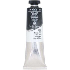 Sennelier 5783305 40 ml N:759 Mars Black Rive Gauche Fine Yağlı Boya