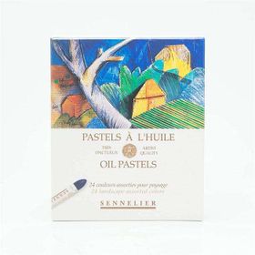 Sennelier Artist Quality 24'lü Manzara Tonlar Yağlı Pastel Boya Seti