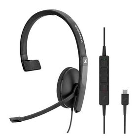 Sennheiser SC 130 USB-C Siyah Headset Saç Bandı Kulaklık