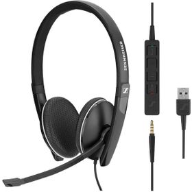 Sennheiser SC 165 USB-C Siyah Headset Saç Bandı Kulaklık