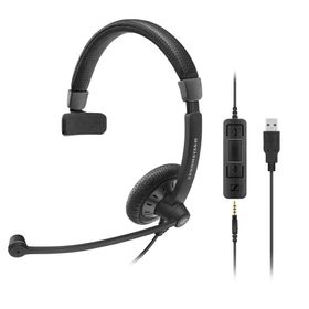 Sennheiser SC 45 USB MS Siyah Headset Saç Bandı Kulaklık
