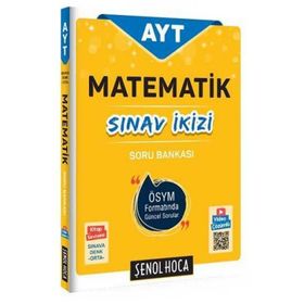 Şenol Hoca Yayınları AYT Matematik Sınav İkizi Soru Bankası