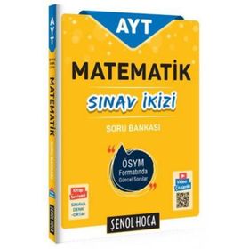 Şenol Hoca Yayınları AYT Matematik Sınav İkizi Soru Bankası
