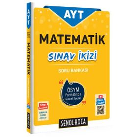 Şenol Hoca Yayınları AYT Matematik Sınav İkizi Soru Bankası