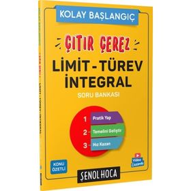 Şenol Hoca Yayınları - Çıtır Çerez Limit Türev İntegral