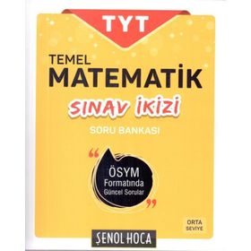 Şenol Hoca Yayınları Sınav İkizi TYT Temel Matematik Soru Bankası
