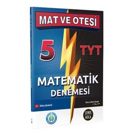 Şenol Hoca Yayınları - YKS TYT Matematik Mat ve Ötesi 5 Deneme