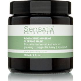 Sensatia Botanicals 120 ml Revitalizing Ginseng Uyku Maskesi