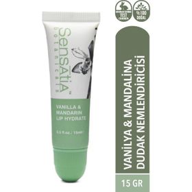 Sensatia Botanicals 15 ml Vanilya ve Mandalina Dudak Nemlendirici