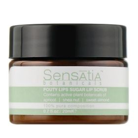 Sensatia Botanicals 20 ml Pouty Lips Sugar Lip Scrub