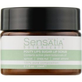 Sensatia Botanicals 20 ml Pouty Lips Sugar Lip Scrub