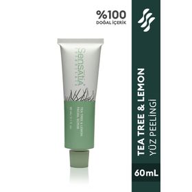 Sensatia Botanicals 60 ml Tea Tree Lemon Yüz Peelingi