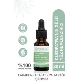 Sensatia Botanicals Cleopatra's Rose 20 ml Cilt Tonu Dengeleyici Yüz Nemlendiricisi