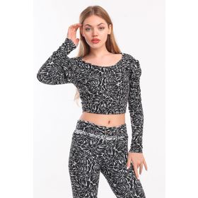 Sense Blz33762 Siyah Jakarlı Jakarlı Bluz