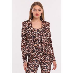 Sense Ckt31787yn Leopar Desenli Leopar Desen Ceket