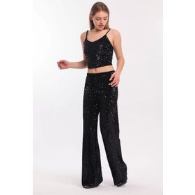 Sense PNT33970 Lastikli Geniş Paça Bayan Pantolon
