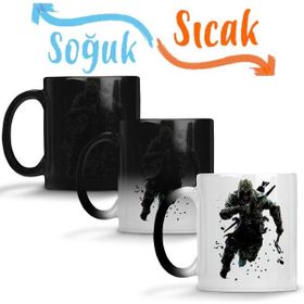 Senseblack 02 Sihirli Porselen Kupa