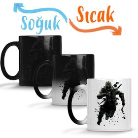 Senseblack 02 Sihirli Porselen Kupa
