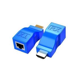 Sensei HD-30 CAT6 30 mt 2'li Mavi Adaptör HDMI Extender