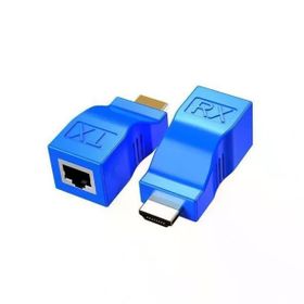 Sensei HD-30 CAT6 30 mt 2'li Mavi Adaptör HDMI Extender