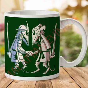 Sensei Vs Sensei Spy Vs Spy Shredder Vs Splinter Tmnt Baskılı Kupa