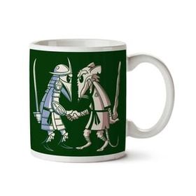 Sensei Vs Sensei Spy Vs Spy Shredder Vs Splinter Tmnt Baskılı Kupa