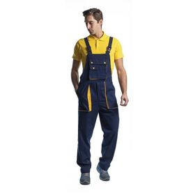 Şensel Bahçıvan Lacivert Sarı XL Unisex İş Tulumu