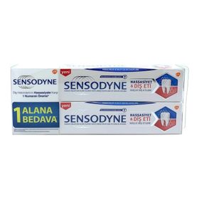 Sensodyne 2x75 ml Hassasiyet Diş Eti Diş Macunu