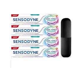 Sensodyne 4x75 ml Çok Yönlü Koruma Diş Macunu + Saklama Kabı 00535363