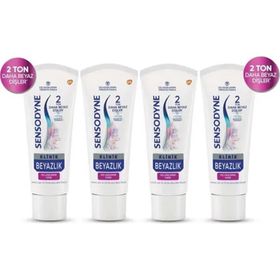 Sensodyne 4x75 ml Klinik Beyazlık Diş Lekesine Karşı Diş Macunu