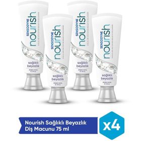 Sensodyne 4x75 ml Nourish Sağlıklı Beyazlık Diş Macunu