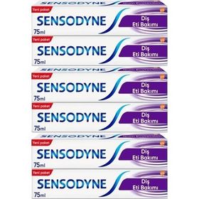 Sensodyne 6x75 ml Diş Eti Bakımı Diş Macunu