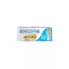 Sensodyne 75 ml 2'li Paket Tam Koruma+Beyazlatıcı Diş Macunu