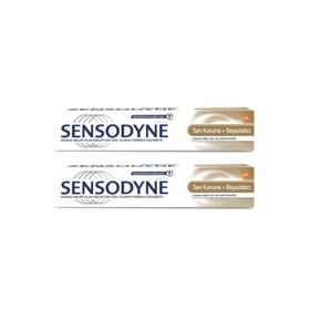 Sensodyne 75 ml 2'li Paket Tam Koruma+Beyazlatıcı Diş Macunu