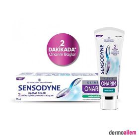 Sensodyne 75 ml Klinik Onarım Derin Temizlik Diş Macunu