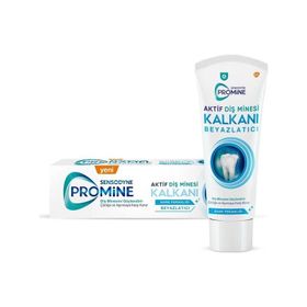 Sensodyne 75 ml Promine Aktif Diş Minesi Kalkanı Beyazlatıcı Diş Macunu