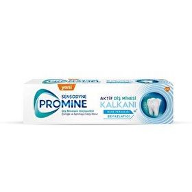 Sensodyne 75 ml Promine Aktif Diş Minesi Kalkanı Beyazlatıcı Diş Macunu