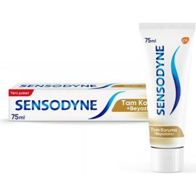 Sensodyne 75 ml Tam Koruma ve Beyazlatıcı Diş Macunu